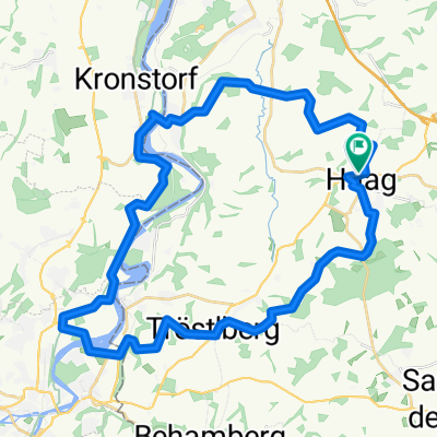 Haltestellestraße, Haag nach Haltestellestraße, Haag