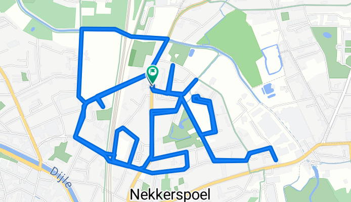 Grote Nieuwedijkstraat, Mechelen to Grote Nieuwedijkstraat, Mechelen