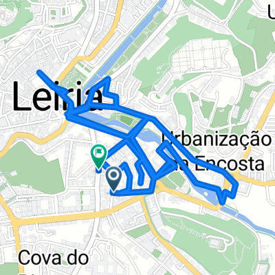 Leiria - Acesso Ciclovia Rio Lis (loop) - Loop Rio Lis - Leiria (aprox.)