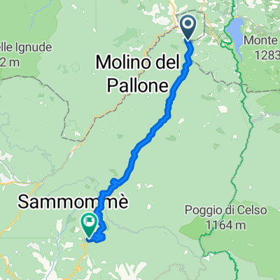 Localita'pavana, Sambuca Pistoiese nach Via Bolognese, Pistoia