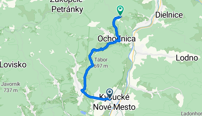 KM- Nesluša- Majtánky- Obchodnica- Belajky