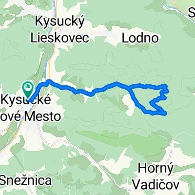 Kysucké N.Mesto- Povina- Jedľovina