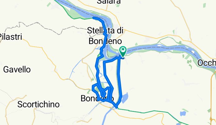 Da Via Provinciale Salvatonica a Via Provinciale Salvatonica