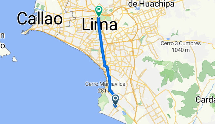 De Amauta a Avenida Tacna