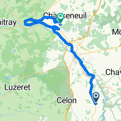 De Rue des Marnières à Les Vignes de la Chaume