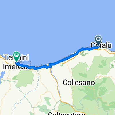 Lungomare Giuseppe Giardina, Cefalù nach Piazza Duomo, Termini Imerese