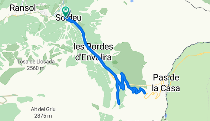 puerto emvalira0De CG-2 a Passatge de l'Asó