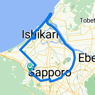 06-T Ishikari Bay Loop Cycle Tour (Sapporo City, Japan)