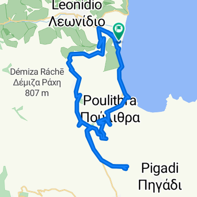 Leonidio nach Leonidio