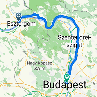 Párkány - Budapest