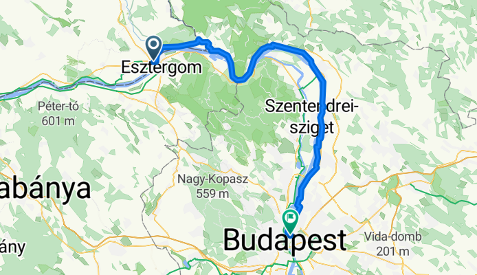 Párkány - Budapest