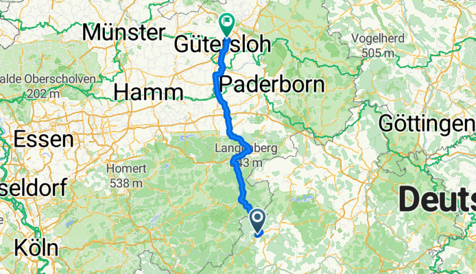 Von Battenberg (Eder) bis Isselhorst