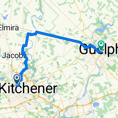 Barrel Yards Blvd, Waterloo to Wyndham St N, Guelph