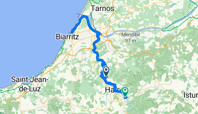 De Chemin de la Gare à Rue Docteur J Chatard