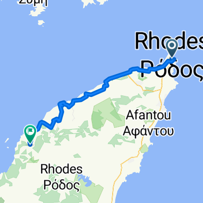 Sokratous, Rhodos nach Kritinia