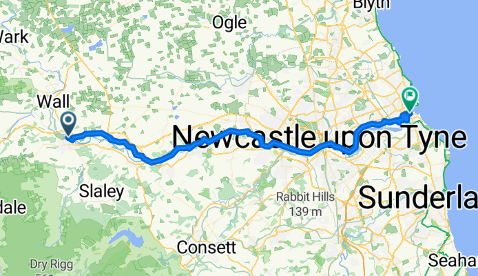 Hexham - South Shields