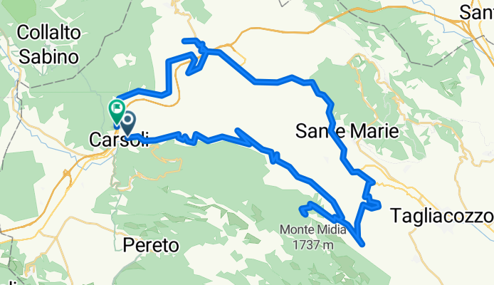 Da Via Goffredo Mameli a Via Aquila