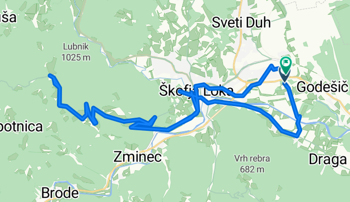 Škofja Loka z vzponom na Naceta