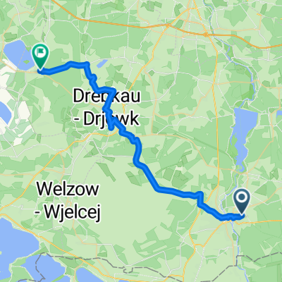 Heinrich-Heine-Weg nach Caseler Ausbau