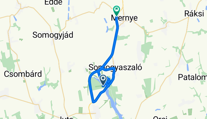 Útvonal innen: Deseda