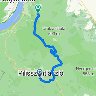 Pilisszentlászló to Mátyás király utca