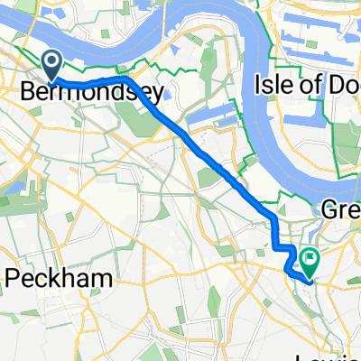 Sweeney Crescent, London to Blackheath Road, London