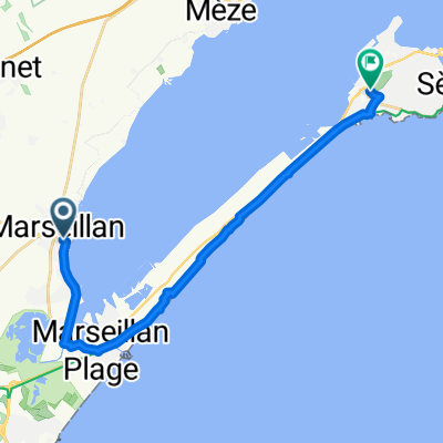 De Avenue de la Marine à Boulevard Jean Mathieu Grangent