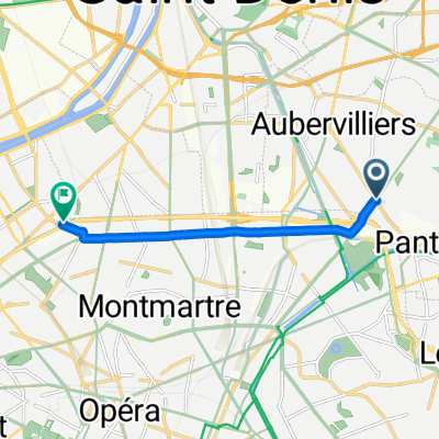 De Avenue Jean Jaurès à Rue Floréal