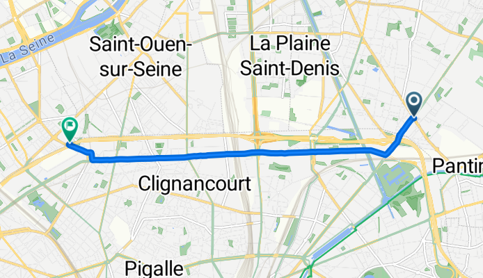 De Avenue Jean Jaurès à Rue Floréal