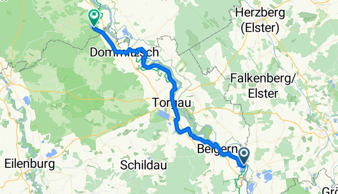 Mühlberg/Elbe - Pretzsch