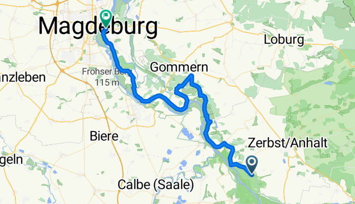 Groß Rosenburg - Magdeburg