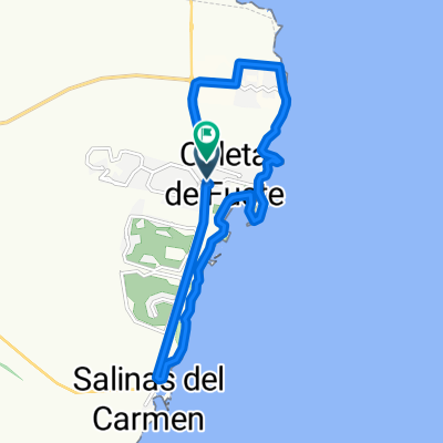 Calle del Alcalde Juan Evora Suárez, Antigua to Calle del Alcalde Francisco Berriel Jordán, Antigua