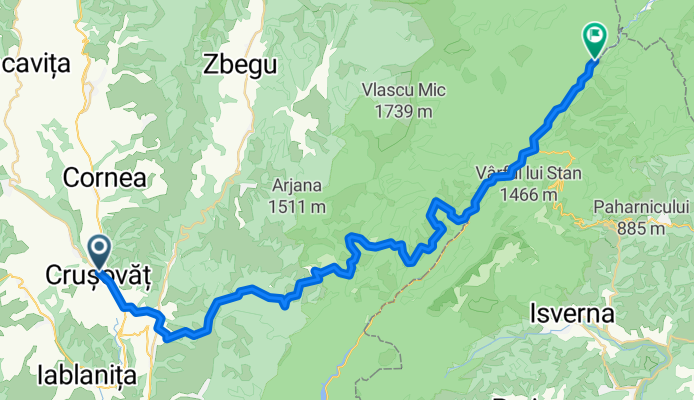 Cornea - Obârşia-Cloşani