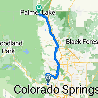 Pleasant Street to O'Malley's Palmer Lake