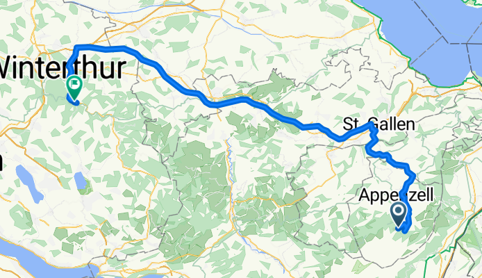 Ebenalp 1G nach Tösstalstrasse