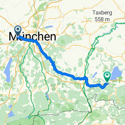 Bodenseestraße, Мюнхен до Chiemseestraße, Бернау-ам-Кимзе