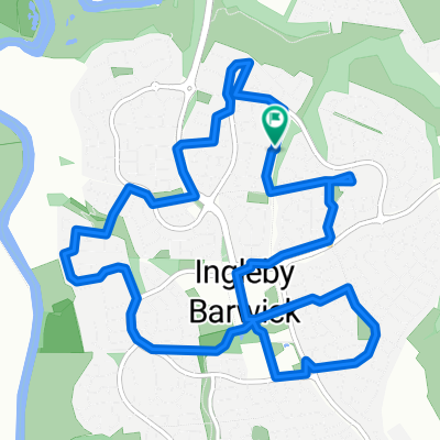 Hillmorton Road, Stockton-On-Tees to Hillmorton Road, Stockton-On-Tees