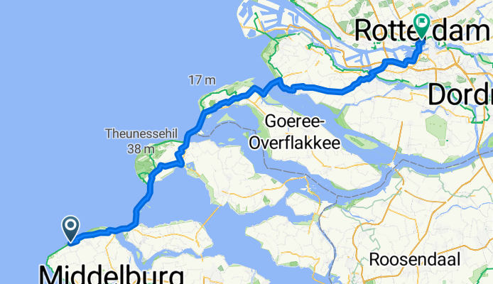 Ooststraat, Domburg to Witte de Withstraat, Rotterdam