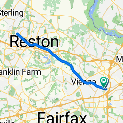 Washington and Old Dominion Trail, Dunn Loring to Washington and Old Dominion Trail, Vienna