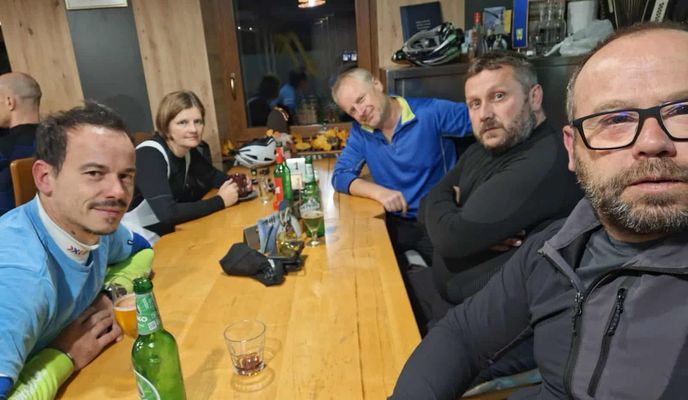 Photo 1 of the Bikemap route "nočni maraton pekre-kordek-areh-pekre"