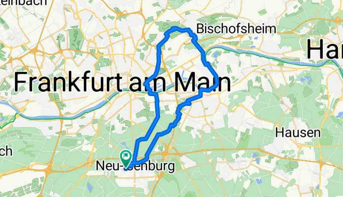 Route in Neu-Isenburg
