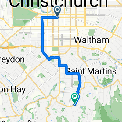 Quill Ln, Christchurch to Enticott Pl, Christchurch