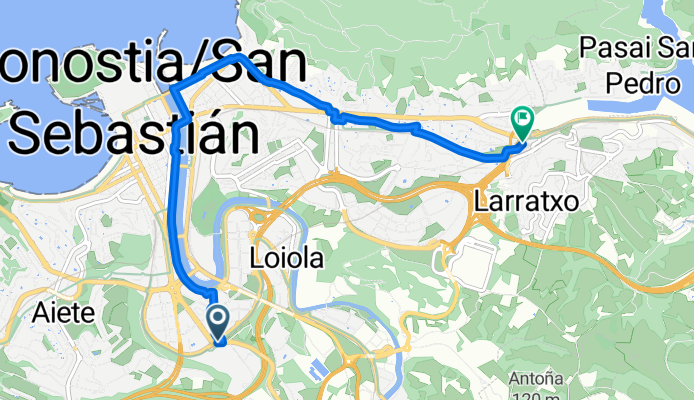 De Ferrerías Plaza a Plaza San Luis