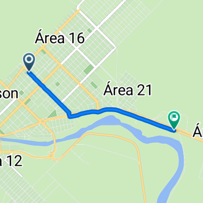 Ruta desde Avenida Juan Vucetich