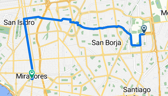 Departamento de Lima a Lima