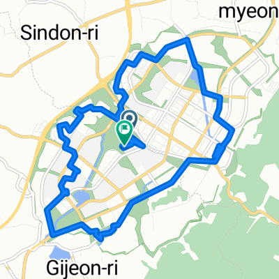 진천군에서 진천군까지