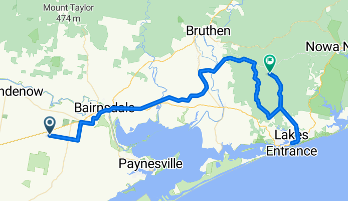 Bairnsdale - Lakes Entrance