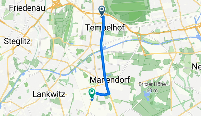 Ringbahnstraße, Berlin nach Großbeerenstraße, Berlin