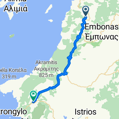 Kritinia nach Rodou-Apolakkias, Monolithos