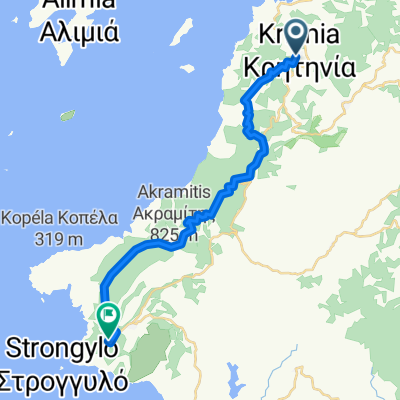 Kritinia nach Monolithos